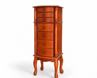 83 CoasterFineFurnitureCherryJewelryArmoire