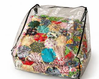 18 VintageReversiblePatchworkPuffQuiltTwoSided