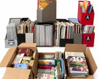 158 HugeMysteryLotofVintageBooksMagazinesCrafts