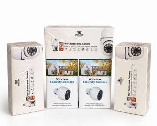 35 NEWWirelessSecurityCamerasOwluckWiFiCameraLot
