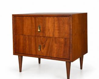 86 HarmonyHouseStyleMidCenturyWalnut2DrawerNightstand