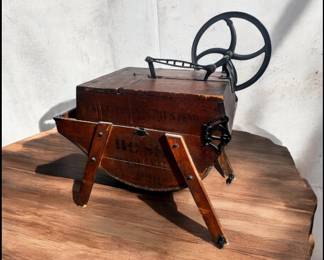 antique 1890 washing machine 