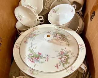 Several Beautiful Fine China Patterns