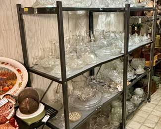 Massive Crystal, Cut Glass, Pressed Glass Selection