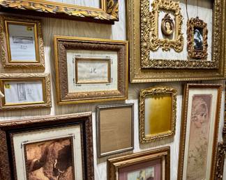 Ornate vintage frames