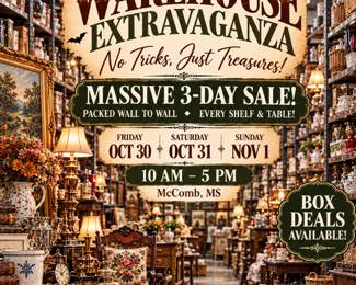 Halloween Weekend Warehouse Extravaganza