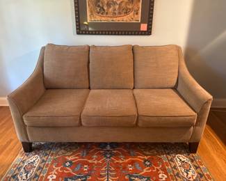 Penny Mustard sofa