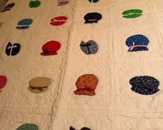 Sunbonnet or Colonial Bonnet Appliqué