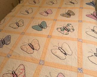 Butterfly Appliqué Quilt