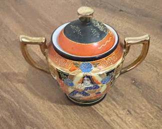Japanese Satsuma Style Tea Set for third image