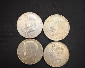 Kennedy Half Dollar Silver Coin Assortment