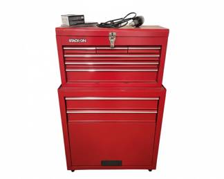 StackOn Piece Steel Tool Chest and Cabinet fourth image