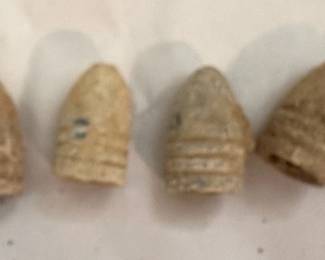 Collection of Civil War Era Lead Projectiles