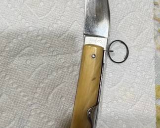 Jacques Mongin Yatagan Folding Knife