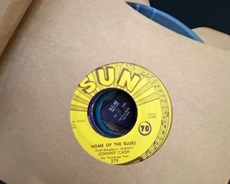Johnny Cash and The Tennessee Two Home of the Blues, Sun RPM Record