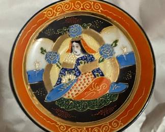 Japanese Satsuma Style Tea Set for