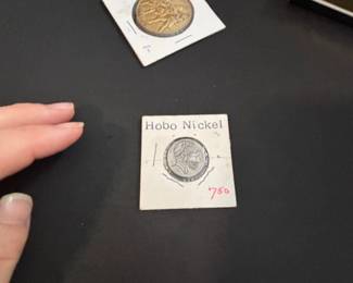 Hobo Nickel Carved Coin