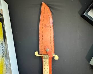 Timber Rattler Bowie Knife