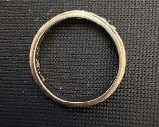 k Gold ChannelSet Diamond Band Ring