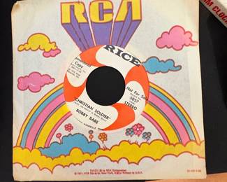 Bobby Bare Christian Soldier inch Promotional Vinyl Record