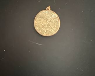 Pyrite Druzy Pendant