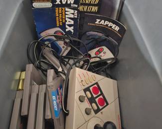Super Nintendo Games and Controllers