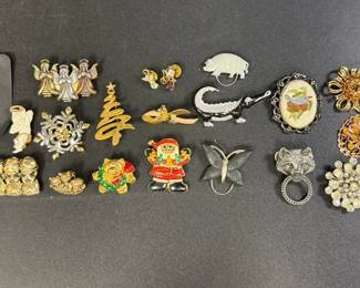 Collection of Brooches