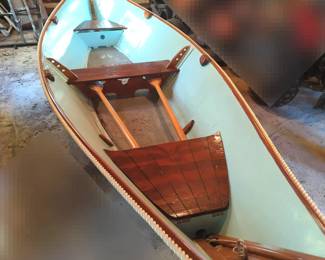 Handcrafted Wooden Gloster Dory Boat