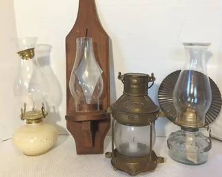 Vintage Oil Lamps