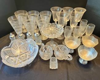 Clear Glass Serving Ware