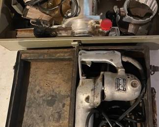Vintage PowrKraft Builders Kit, Black  Decker Electric Hammer