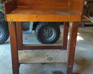Wooden Tool Worktable