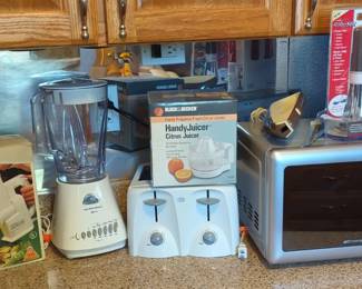 Small Microwave, Toaster, Blender and More