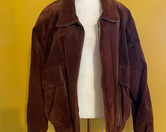 Vintage Levis Brown Suede Western Wear Coat
