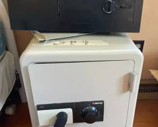 Sentry Brand Floor Safe  Black Wall Lockbox