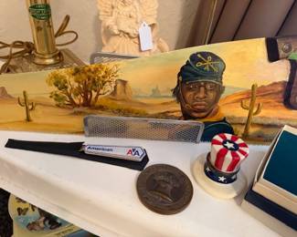 Folk Ark Handpainted Handsaw