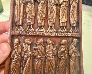 Twelve Apostles Relief Wall Plaque