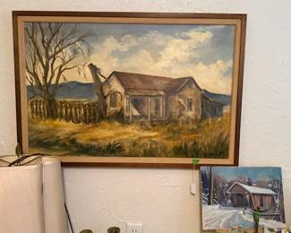 Inez Barrett Painting