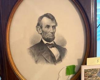 Abraham Lincoln Framed Picture