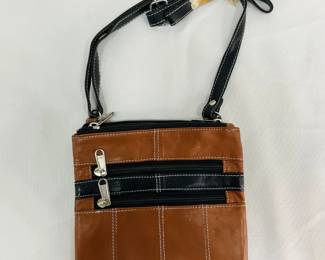 Black and Brown Crossbody Bag