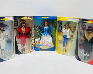 Mattel Barbie Collector Ed Fashion Dolls