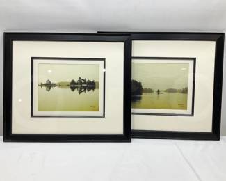Alicia Sloave "Still Morning I & II" Framed Art Prints