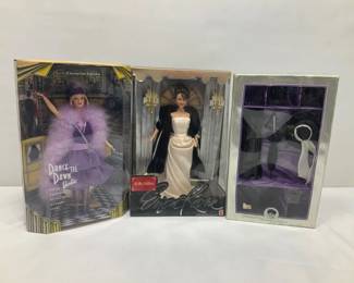 Mattel Barbie, Erica Kane Dolls and Audrey Hepburn Set