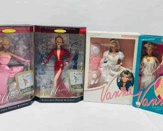 Barbie as Marilyn Monroe and Vanna White Fashion Dolls