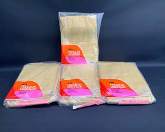 Montgomery Ward Laredo Sun Gold Fashion Drapes