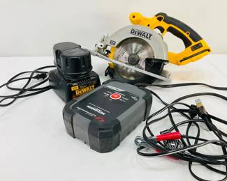 Cordless Circular Saw, Batter and Chargers