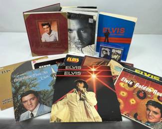 Elvis Presley Vinyl Records, Books and Memorabilia