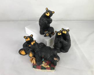Big Sky Carvers Bearfoots Figurines