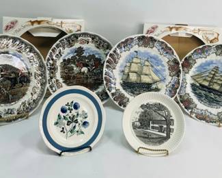 Churchill, Wedgwood and Alfred Meakin Decorative Plates