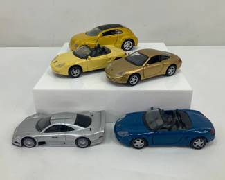 Die-Cast Scale Model Sports Cars and Coupes